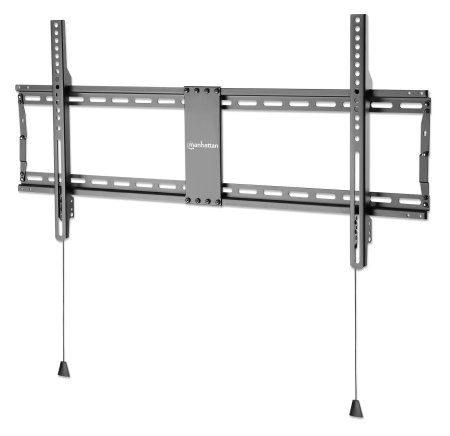 MANHATTAN Ultraflache TV-Wandhalterung Für Bildschirme von 109,22 bis 254cm von 43 bis 100Zoll und bis zu 70kg extraflache Bauform