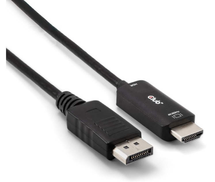 Club3D Kabel DisplayPort 1.4 > HDMI HDR 4K60Hz aktiv 2m retail
