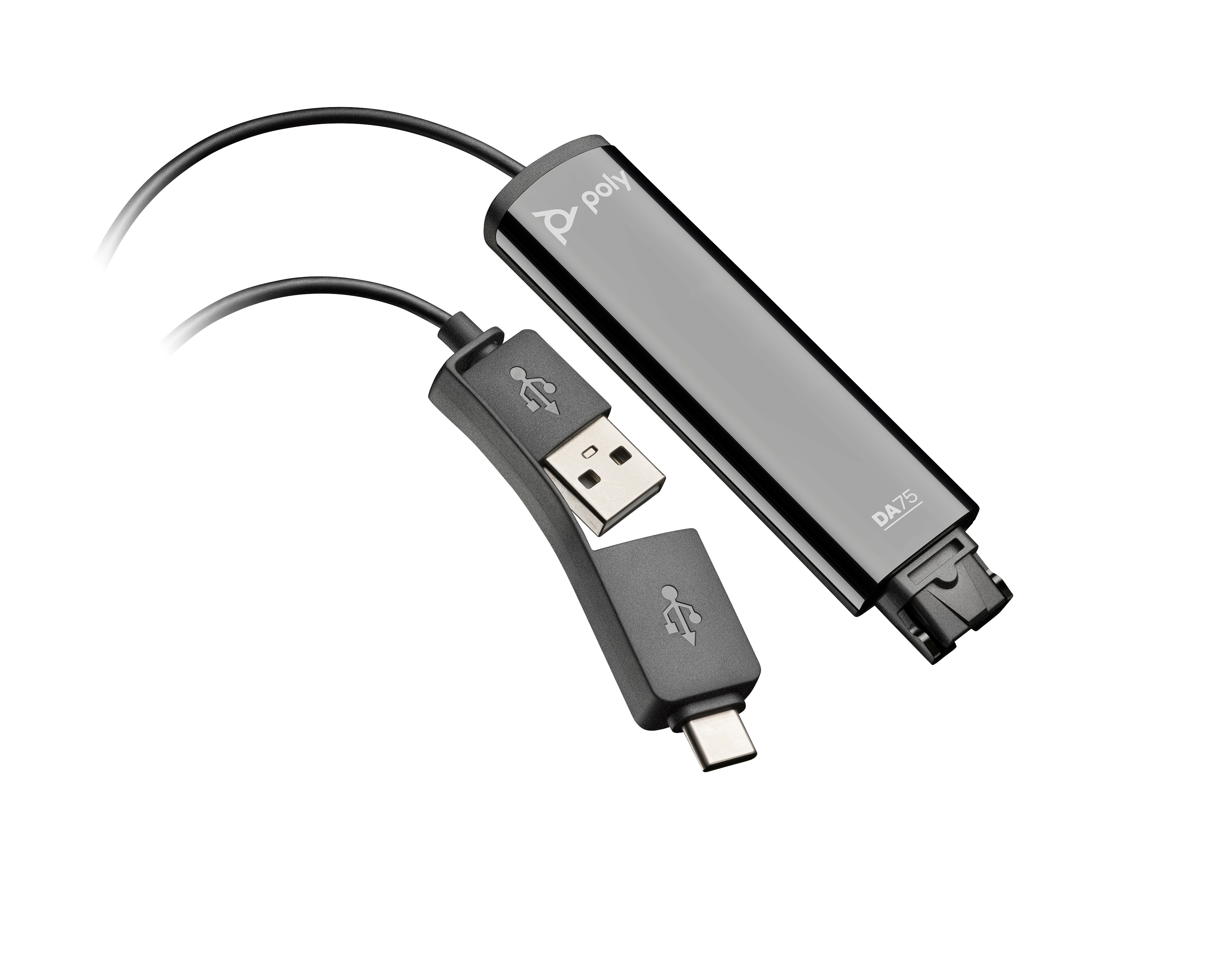 HP Poly DA75 USB to QD Adapter