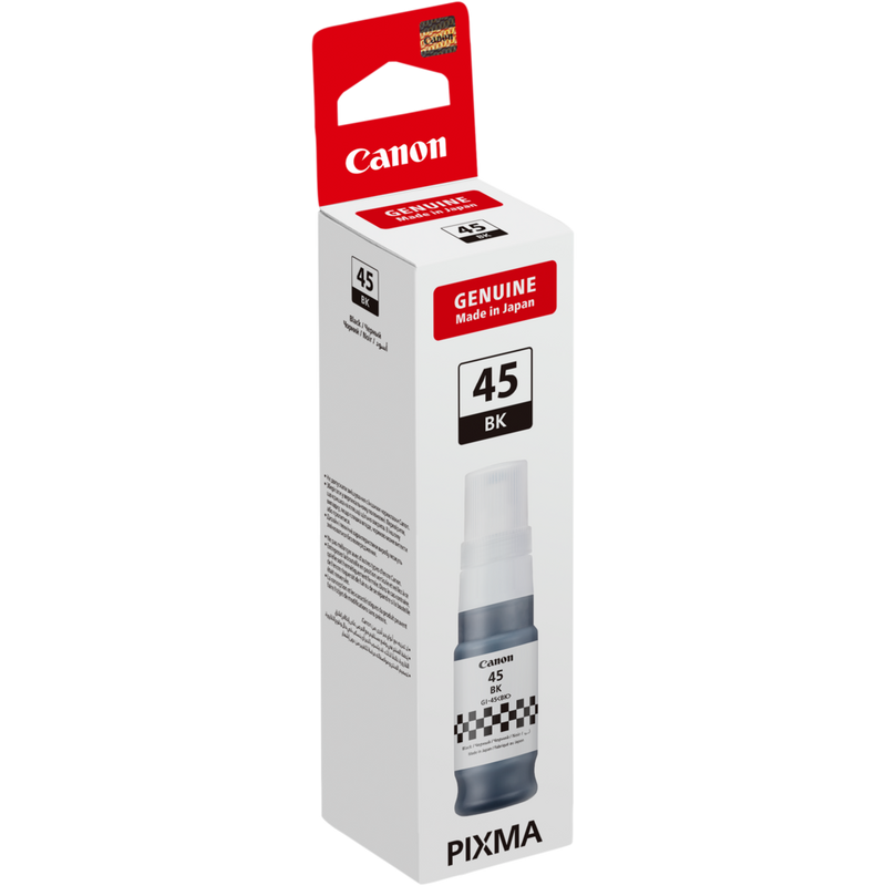GI-45 BK EMB BLACK INK BOTTLE