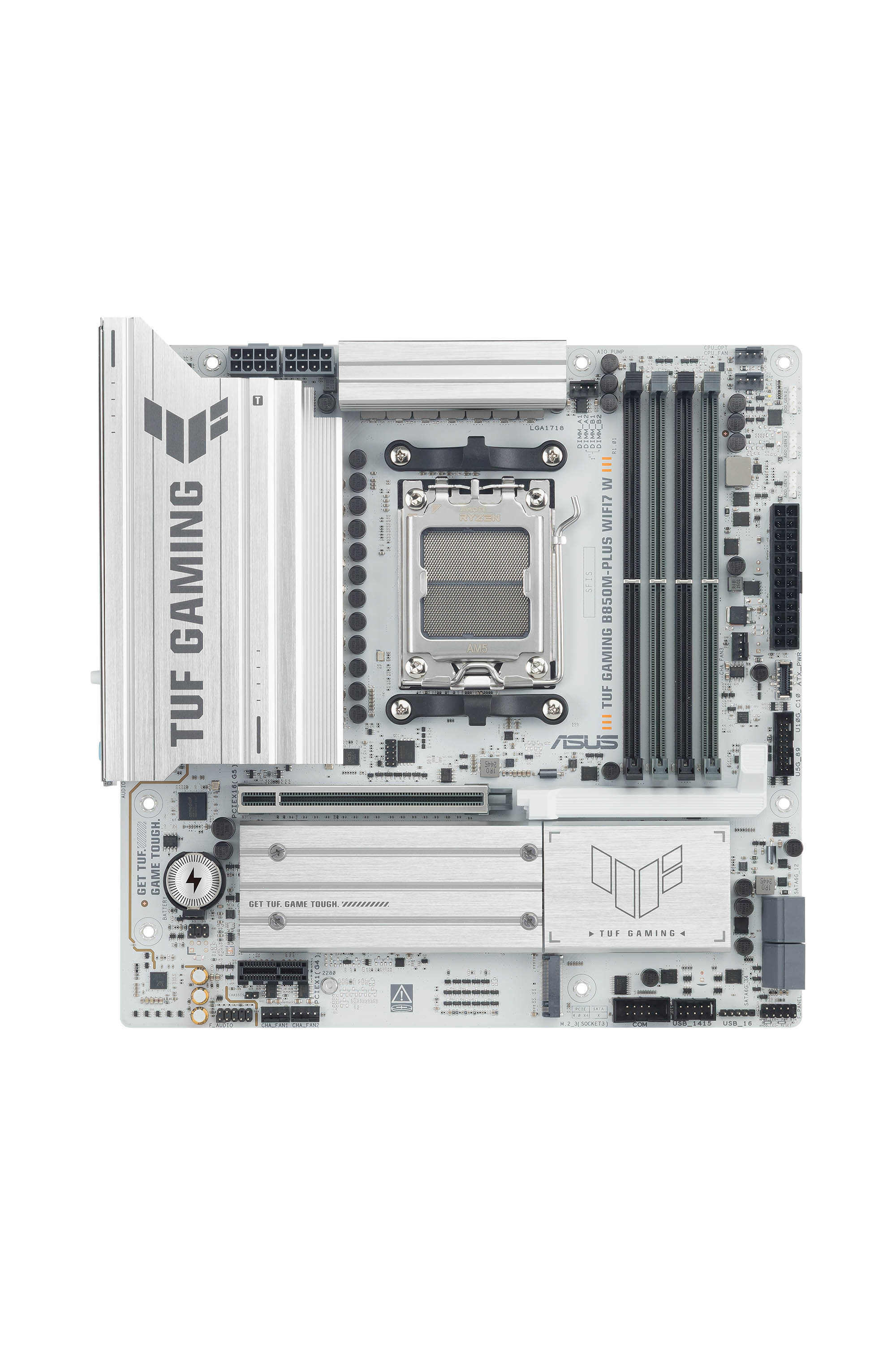 ASUS AMD TUF GAMING B850M-PLUS WIFI7 W Micro-ATX motherboard DDR5 PCIe 5.0 3xM.2 1xHDMI 1xDisplayPort
