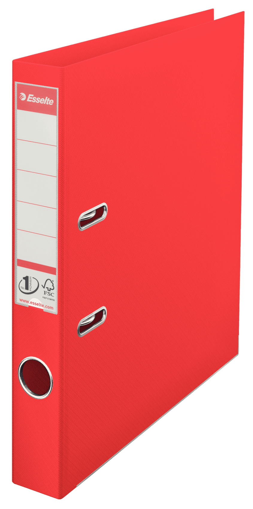 Esselte No.1 POWER Ordner hellrot Kunststoff 5,0 cm DIN A4, 1 St.