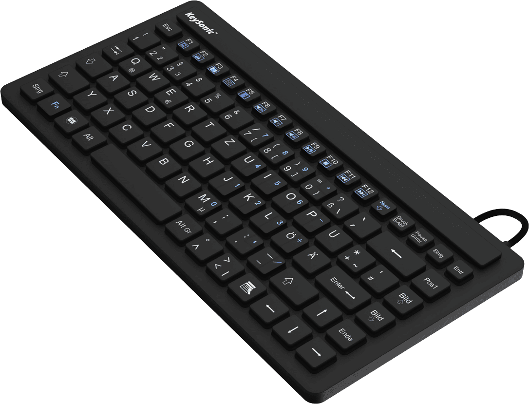 KeySonic Industrie-TAS, Silikon, IP68, BK, KSK-3230IN (US)