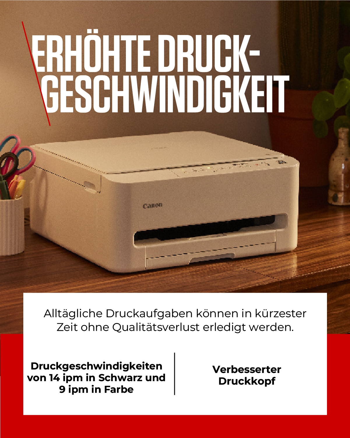 Canon PIXMA TS4150i 3 in 1 Tintenstrahl-Multifunktionsdrucker weiß