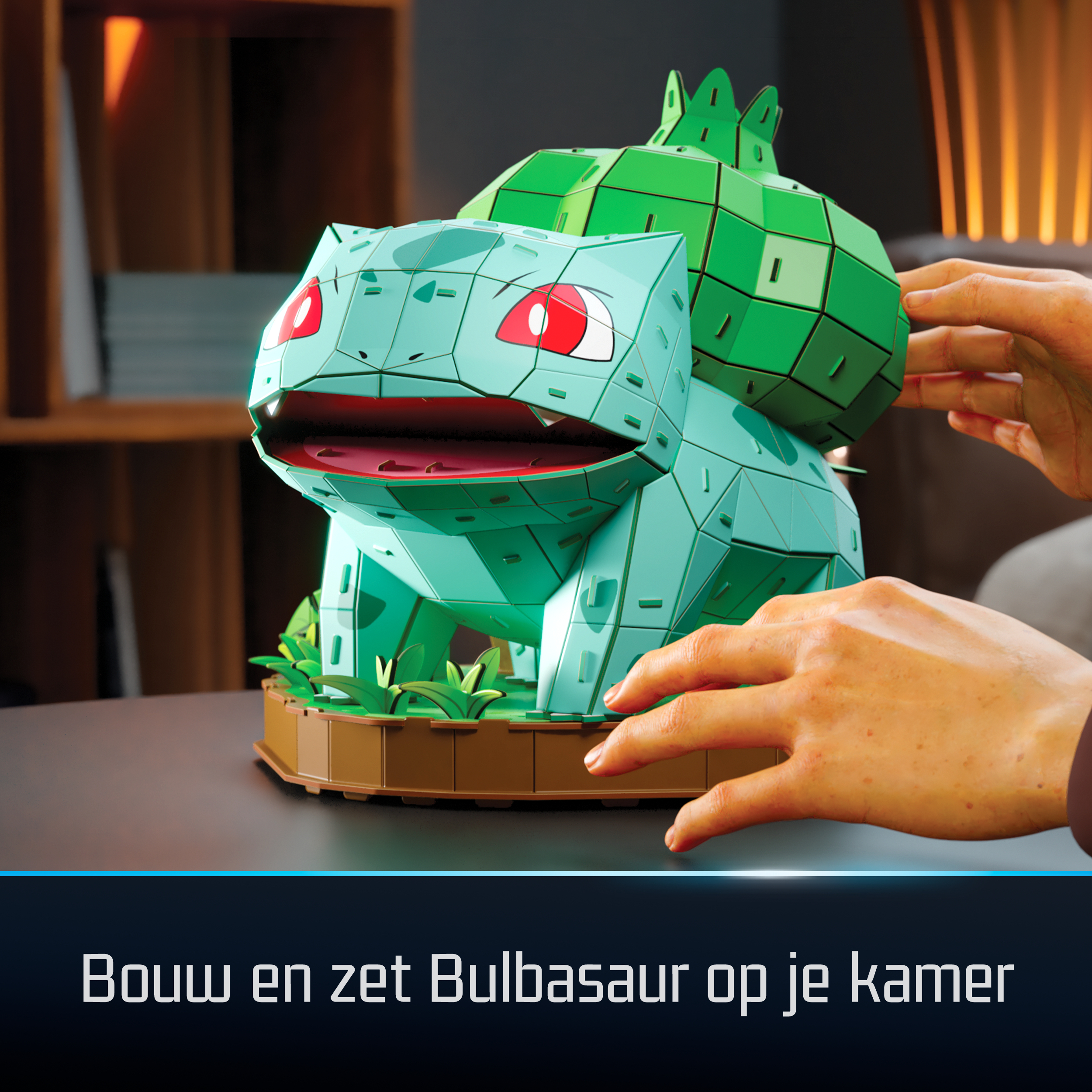 4D Build - Pokémon Bisasam, Modellbau