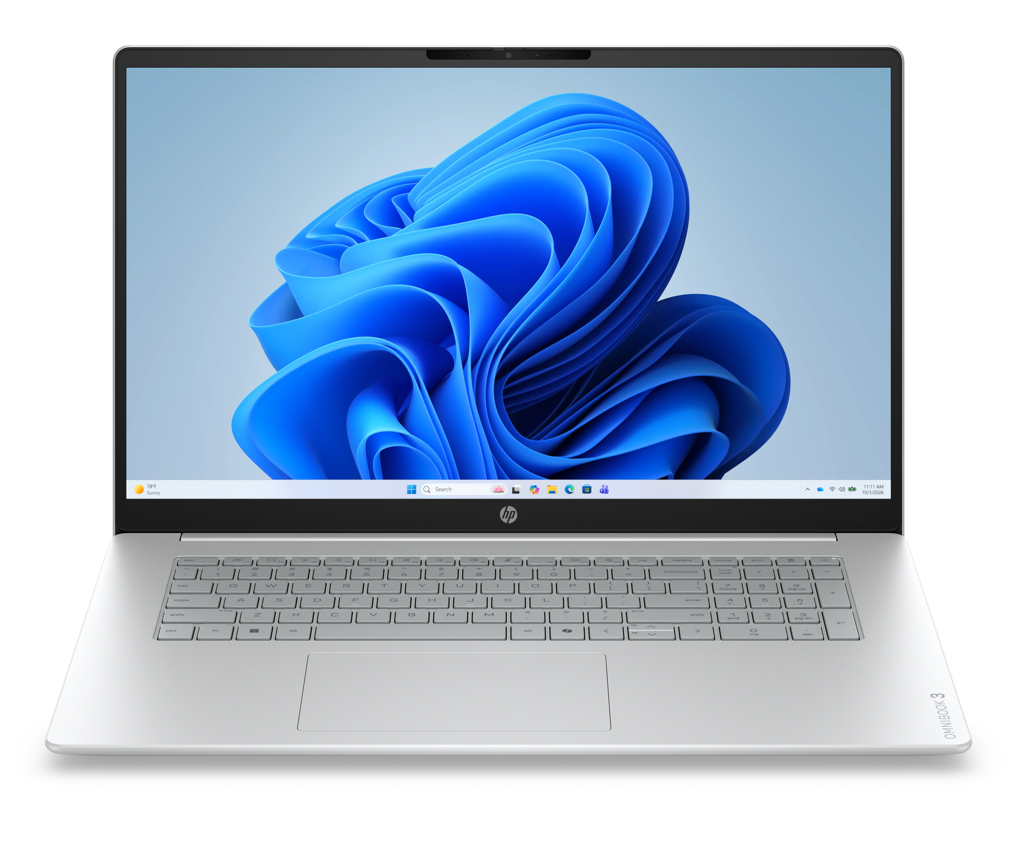 HP OmniBook 3 17-dp0053ng Laptop 43,9 cm (17,3 Zoll), 16 GB RAM, 1 TB SSD, AMD Ryzen 5 40