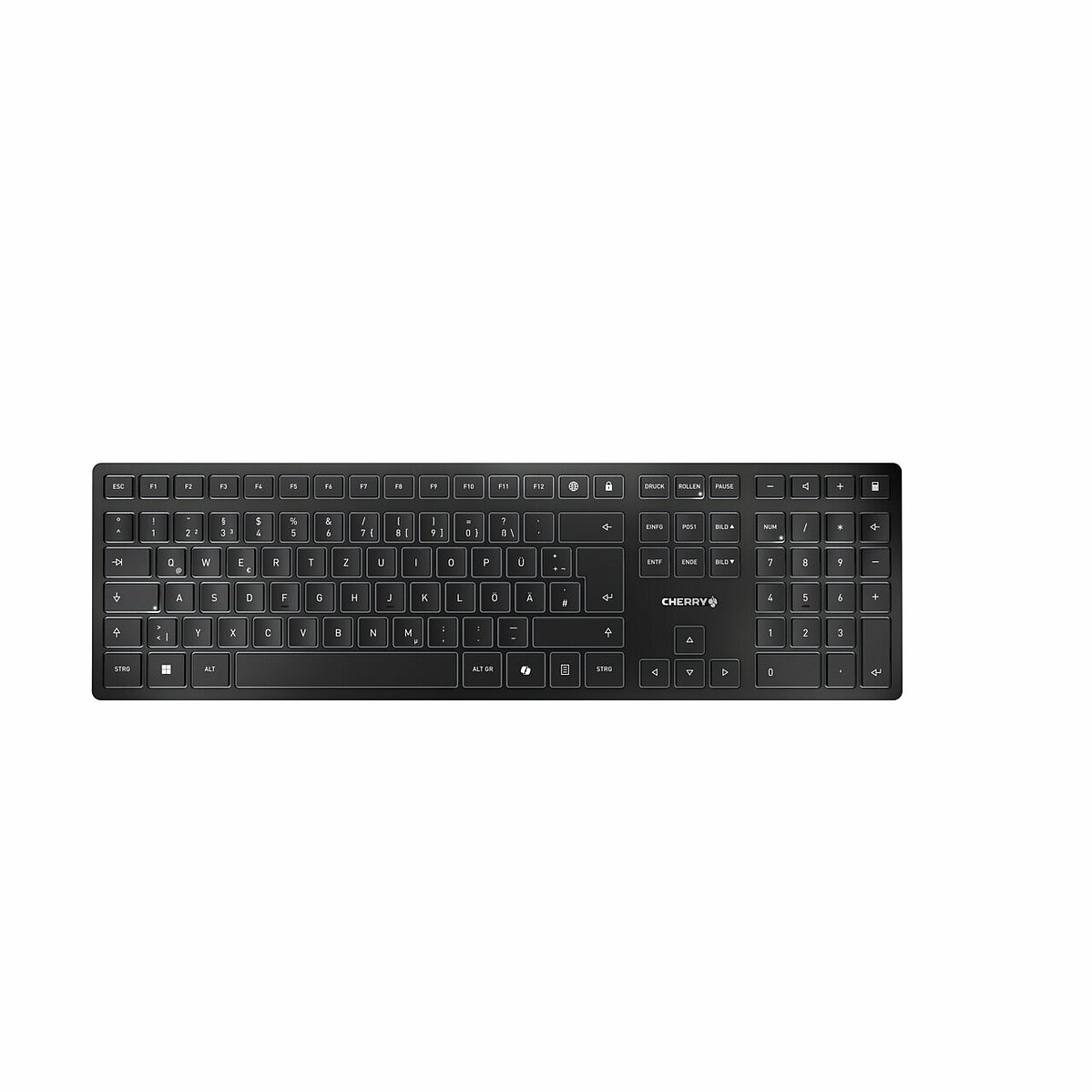 KW 9100 SLIM KEYBOAD WIRELESS LAYOUT-PORTUGAL BLACK