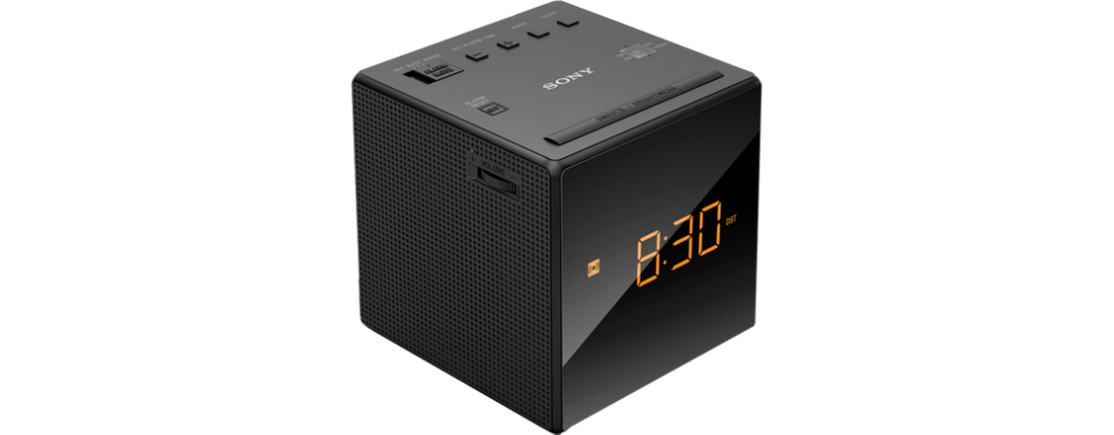 Sony ICF-C1B Uhrenradio schwarz