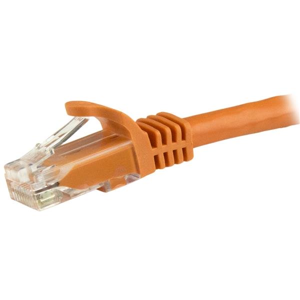 PATCH CABLE CAT6 15M SNAGLESS ORGANGE