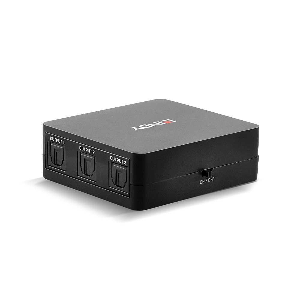 LINDY 3 Port Optical Audio Splitter