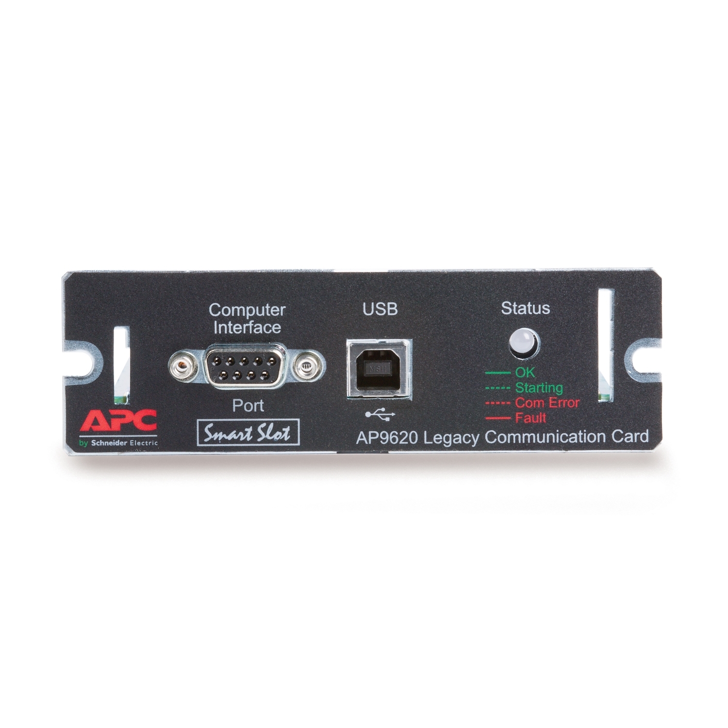 APC Legacy Communications SmartSlot Card Remote management adapter SmartSlot USB serial Black