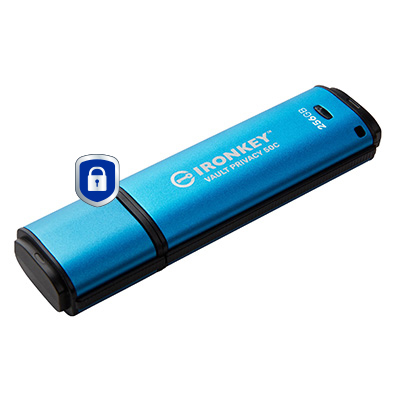 IronKey Vault Privacy 50 256 GB, USB-Stick