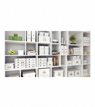 LEITZ Schubladenbox Click & Store weiß 60480001, DIN A4 mit 3 Schubladen, 1 St.