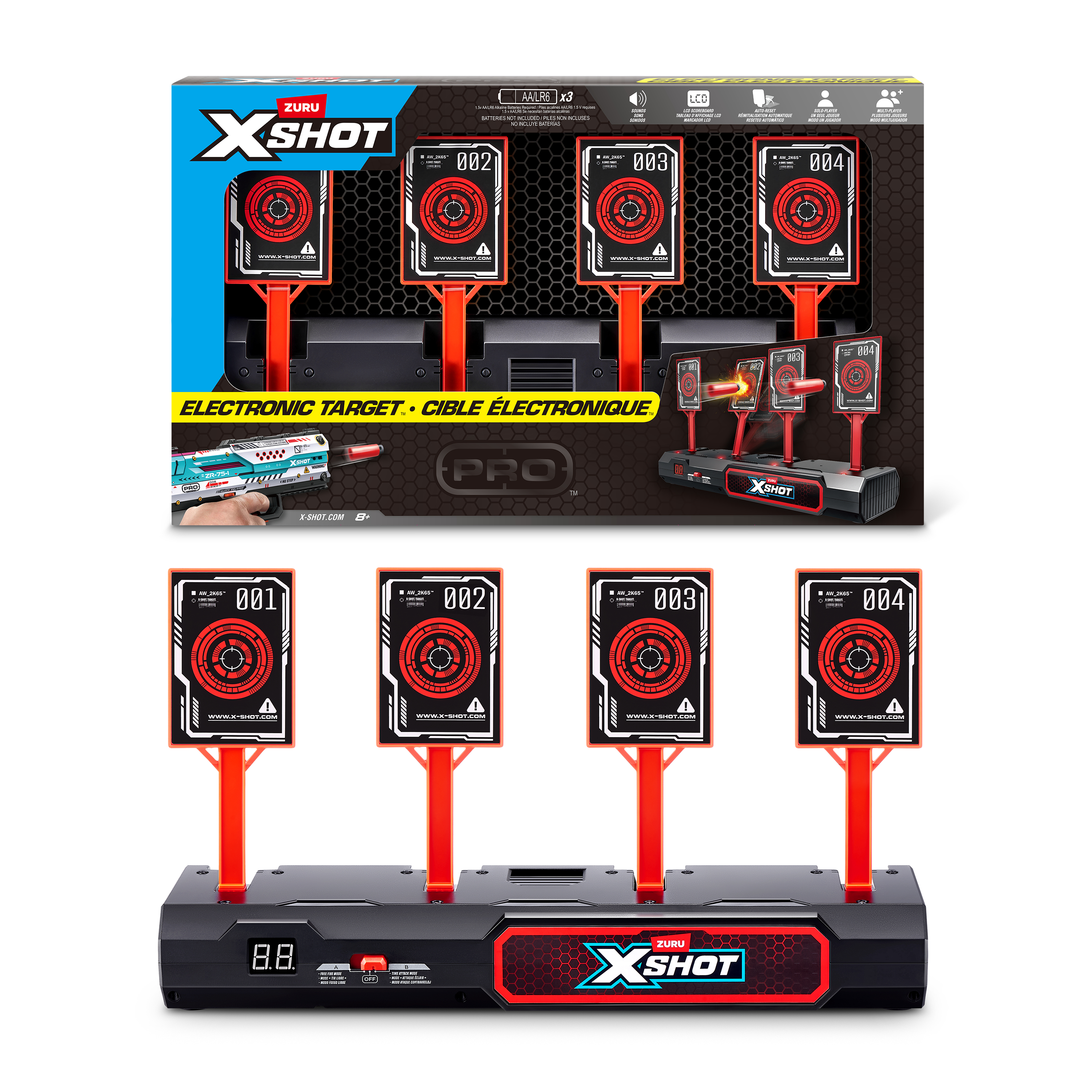 X-SHOT Elektronische Zielscheibe