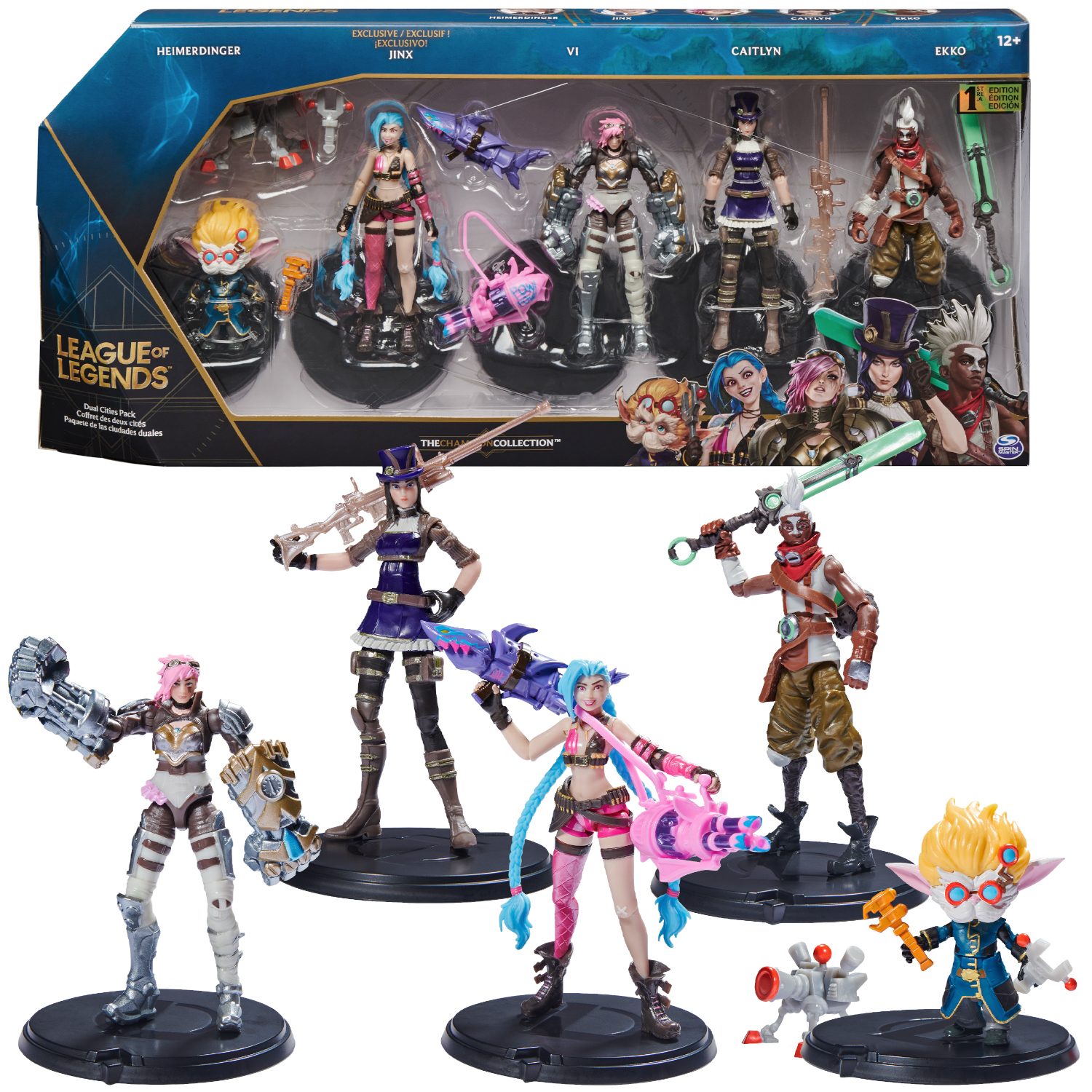 League of Legends - 10cm Actionfiguren 5er Pack , Spielfigur