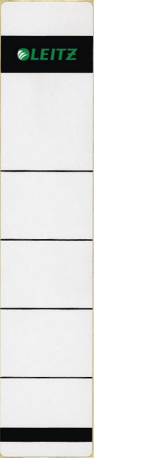 LEITZ Ordneretiketten 1643 grau für 5,2 cm Rückenbreite, 10 St.