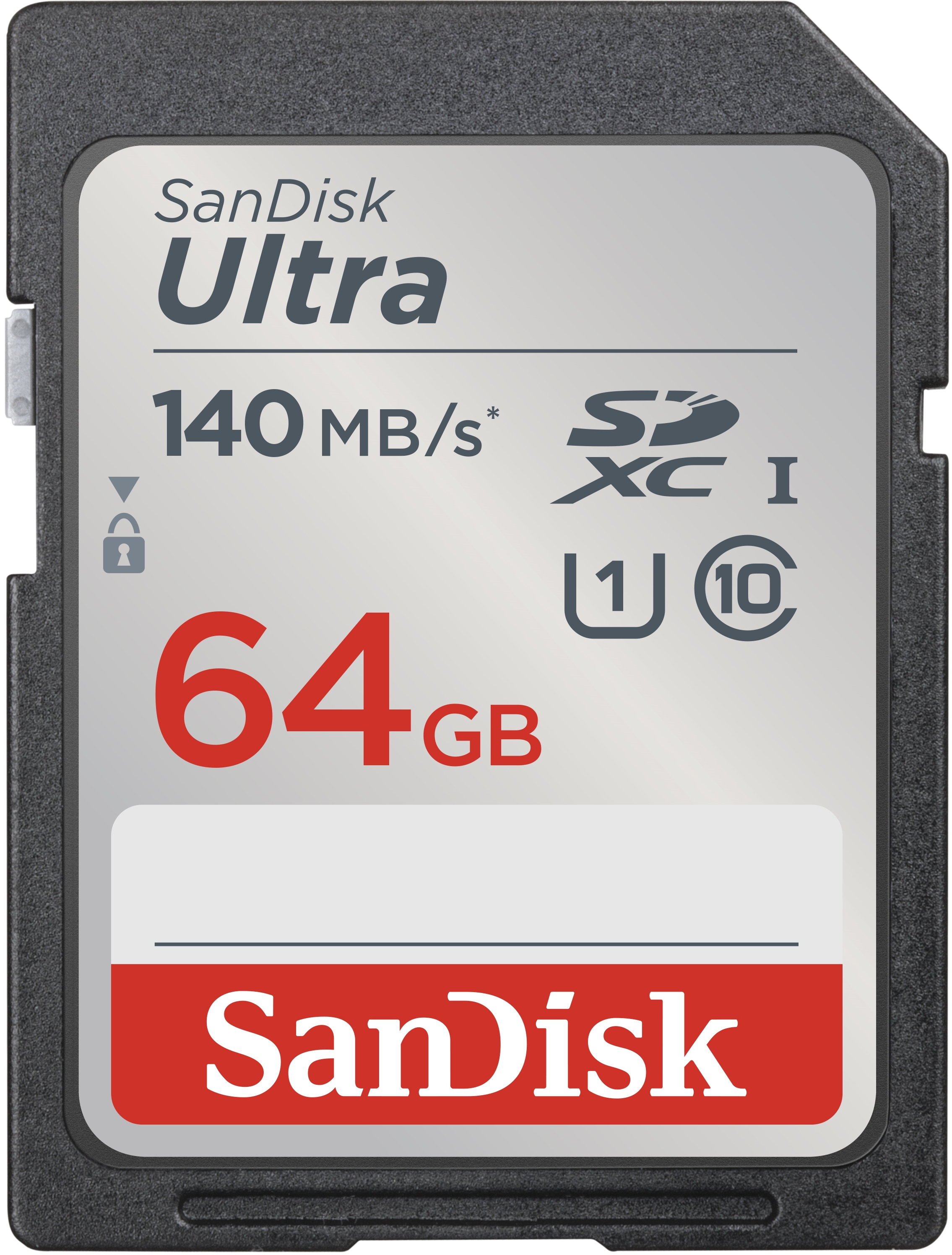 SD Card 64GB SanDisk SDXC UHS-I 140MB/sec