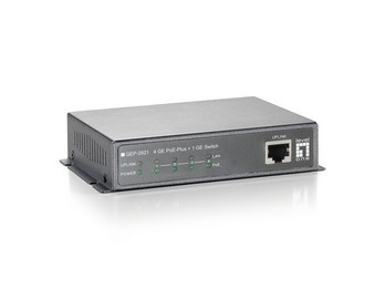 LevelOne PoE+Switch 4xGE PoE/1xGE 115W 19unmanaged Plastik