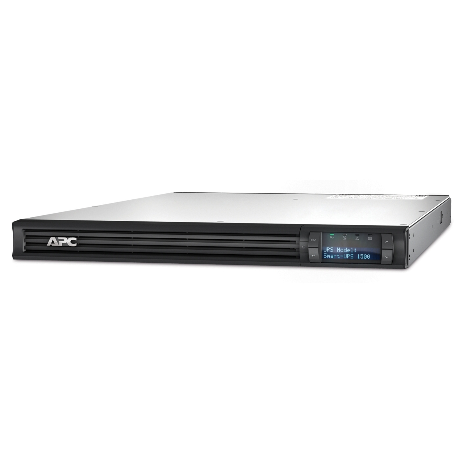 APC Smart-UPS 1500 LCD UPS rack-mountable AC 230V 1000Watt 1500VA RS-232 USB output connectors 6 1U Black
