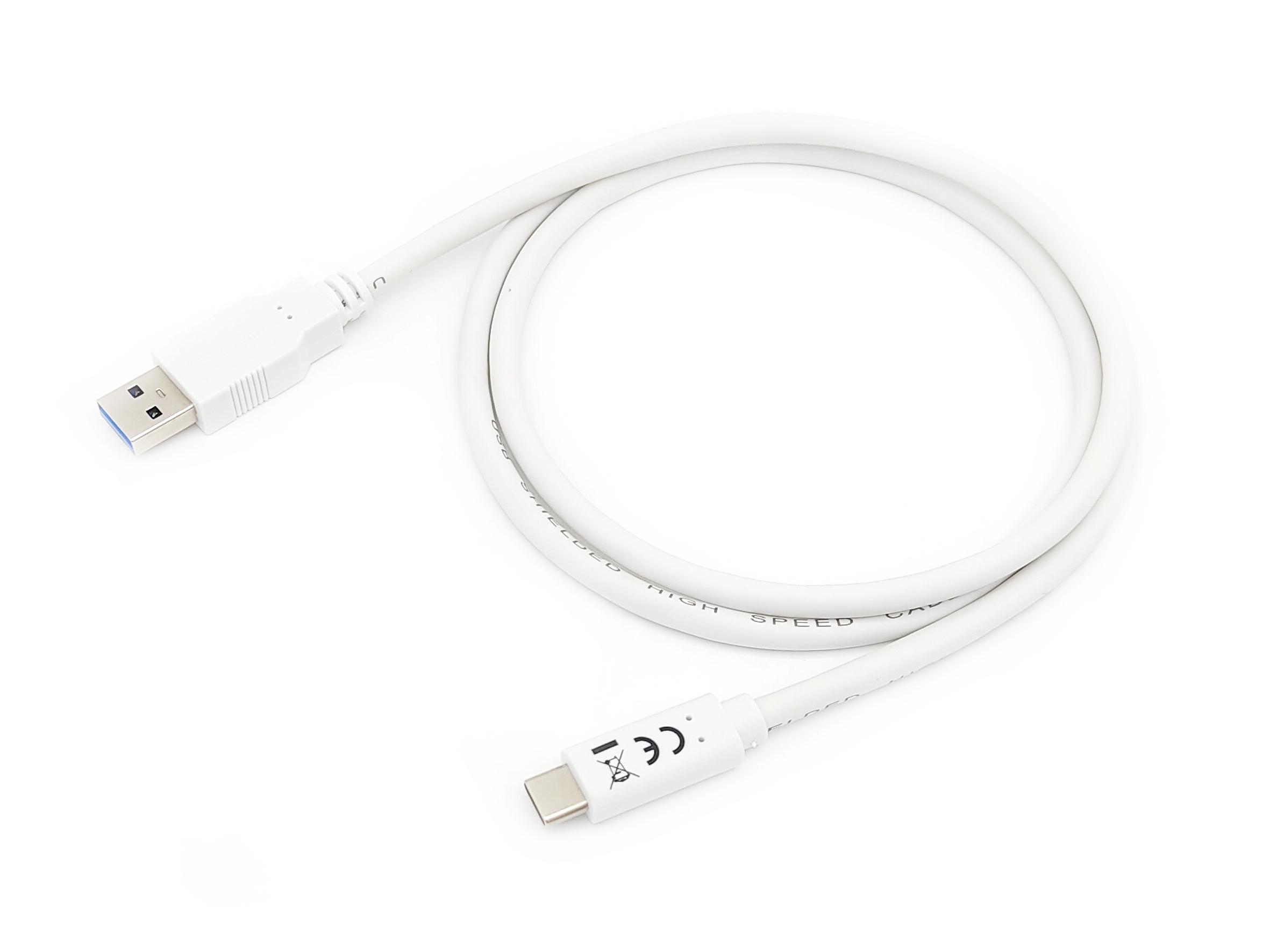Equip Kabel USB-A3.2->C Gen1 3A St/St 2.00m weiß