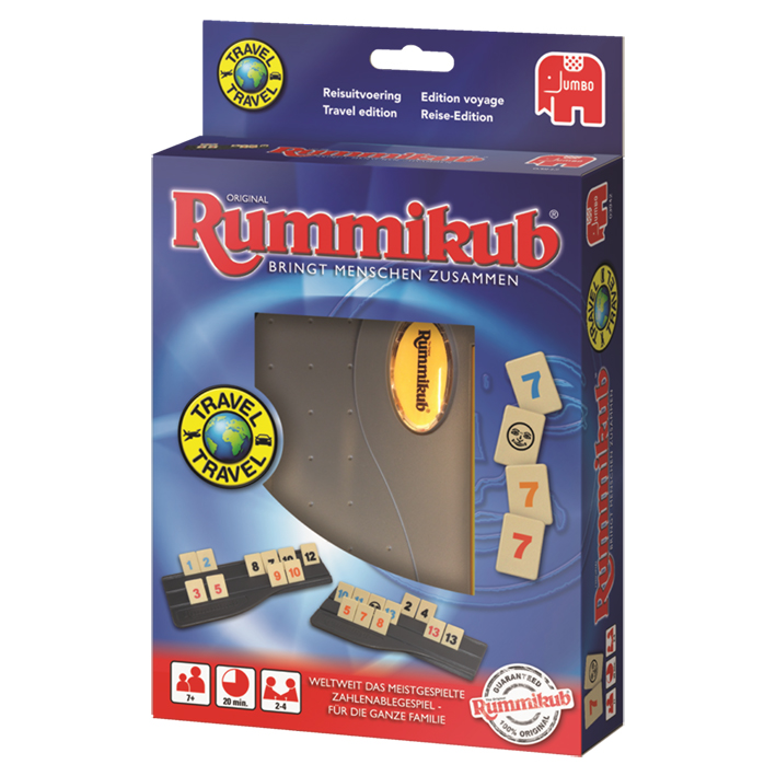 Jumbo Rummikub Reise-Edition Geschicklichkeitsspiel, 1 St.