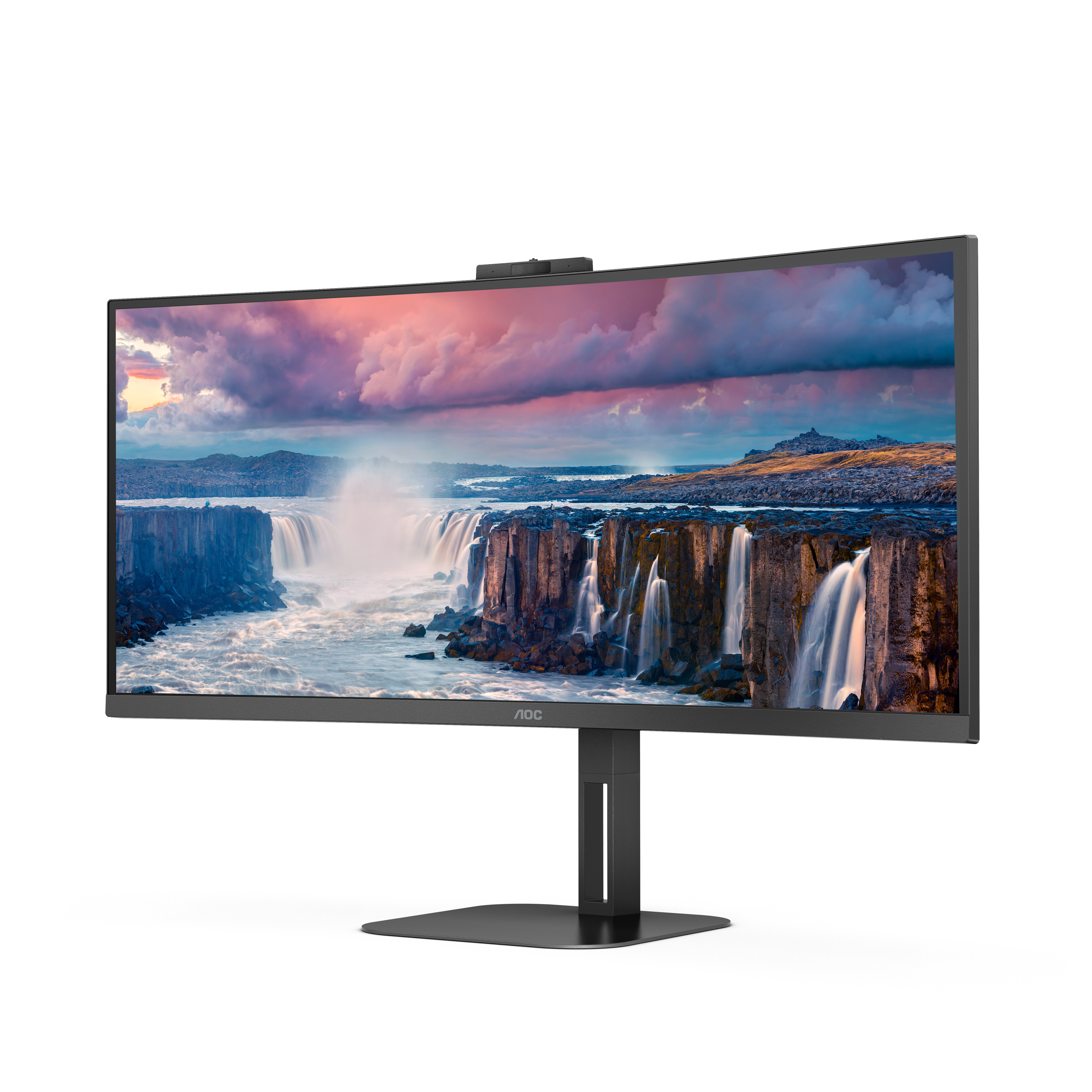 AOC 86,0cm (34) CU34V5CW/BK 21:09 HDMI+DP+USB-C Cur.WebC retail