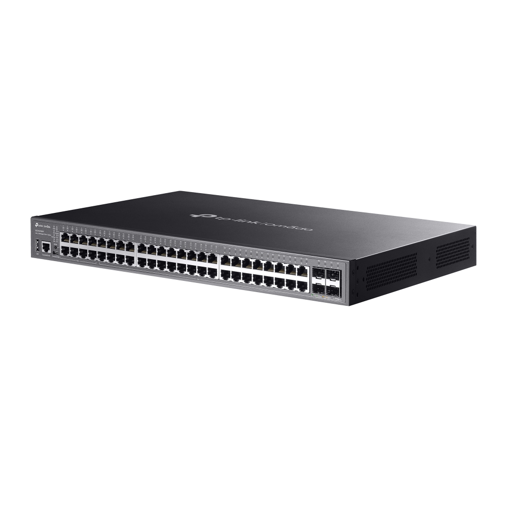 48-PORT 1G MANAGED POE++ SWITCH WITH 4 10G SLOTS 770W POE POWER