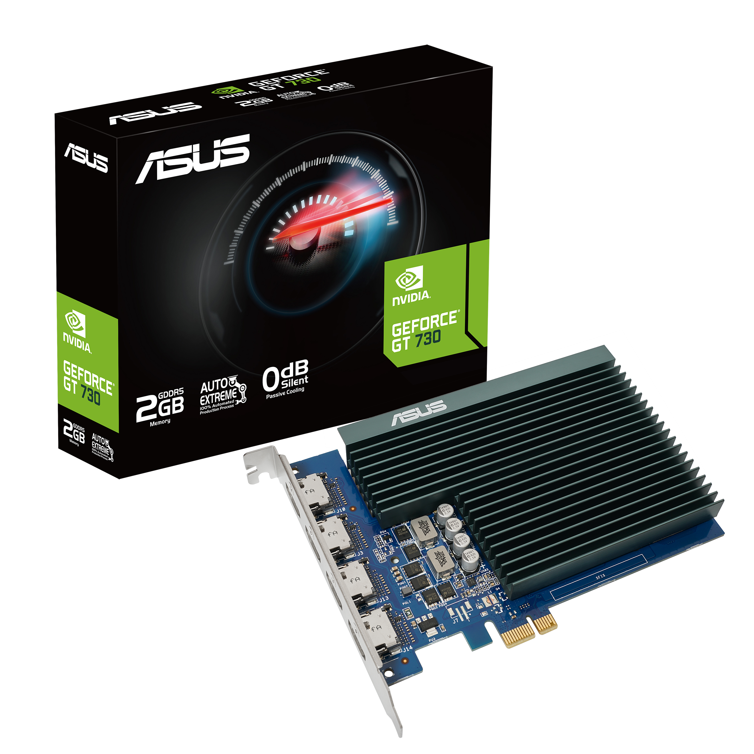 ASUS GT730-4H-SL-2GD5 4xHDMI (2GB,HDMI,Passive