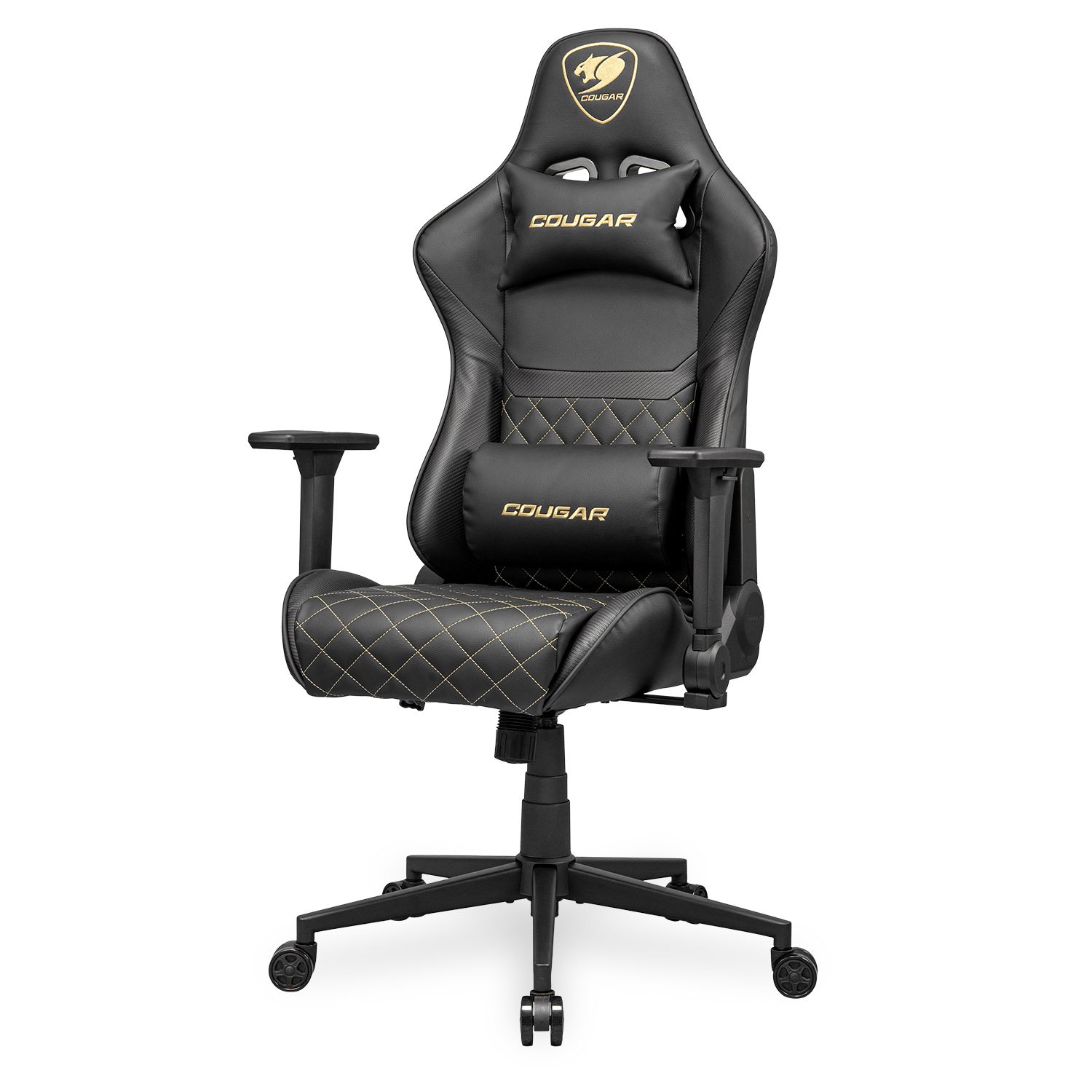 COUGAR Gaming-Stuhl Armor One V2 Gold, Schwarz