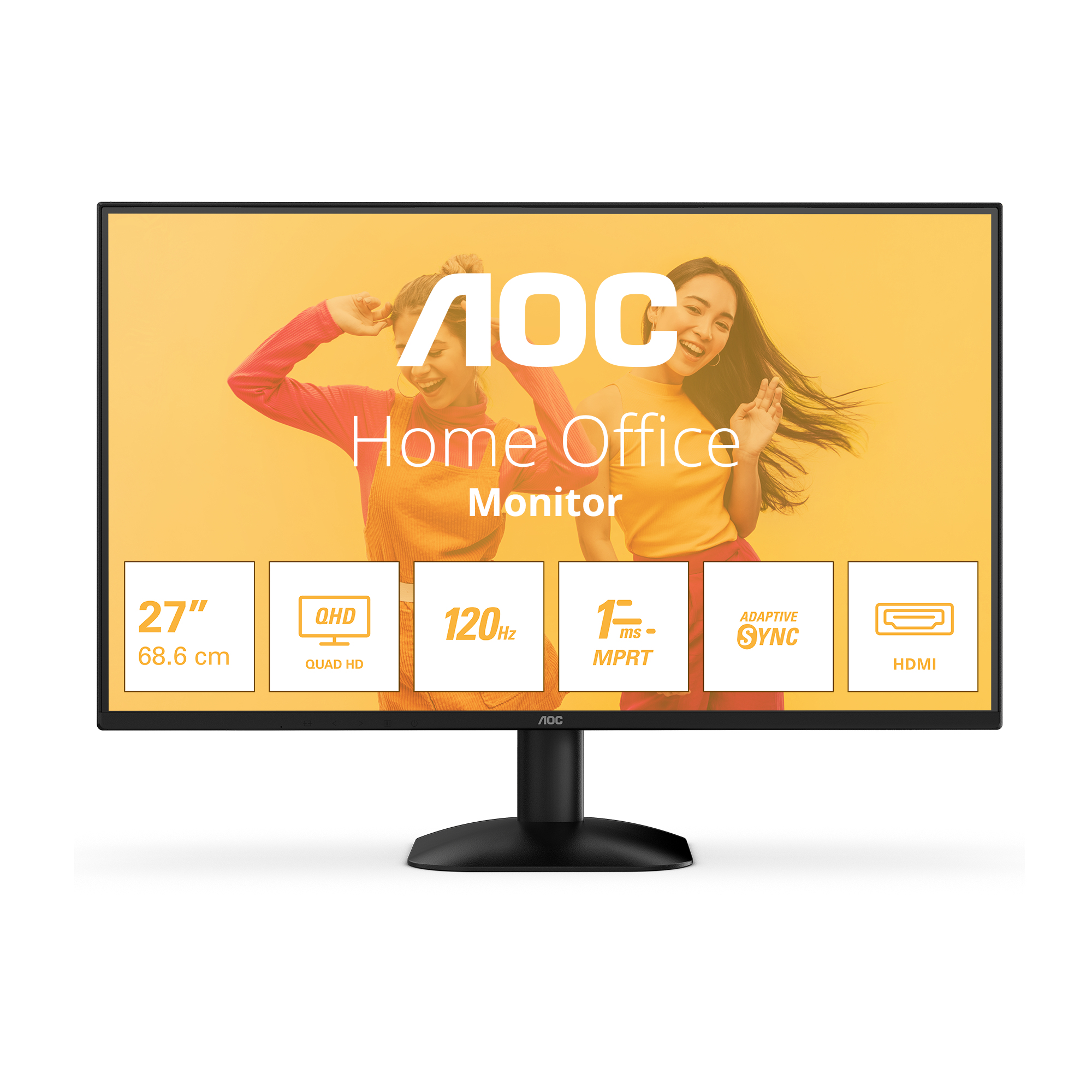 AOC 68,6cm (27) Q27B35S3 16:09 HDMI+DP IPS black