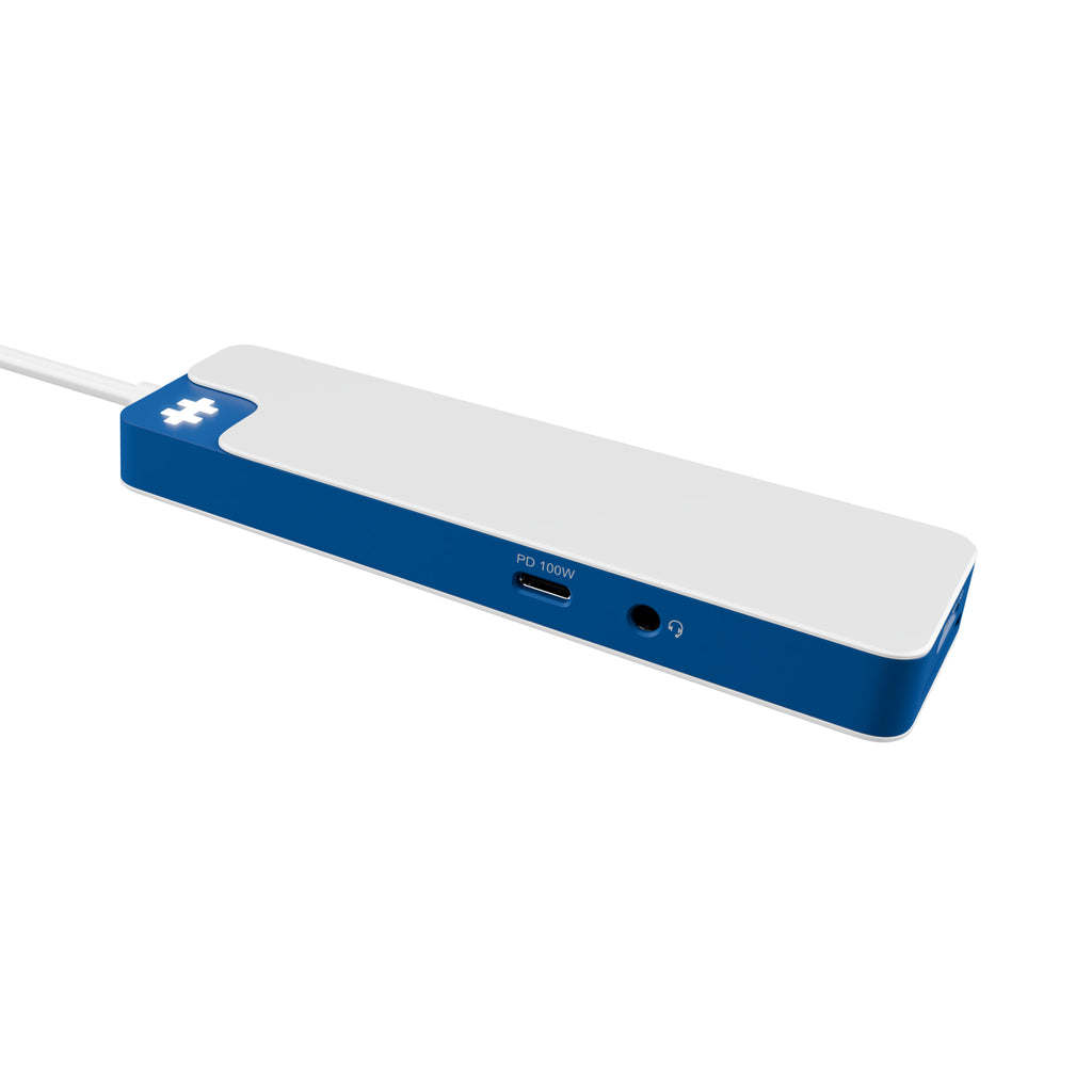 HYPERDRIVE FLEX 9 PORT DUAL 4K HDMI USB-C HUB (BLUE)