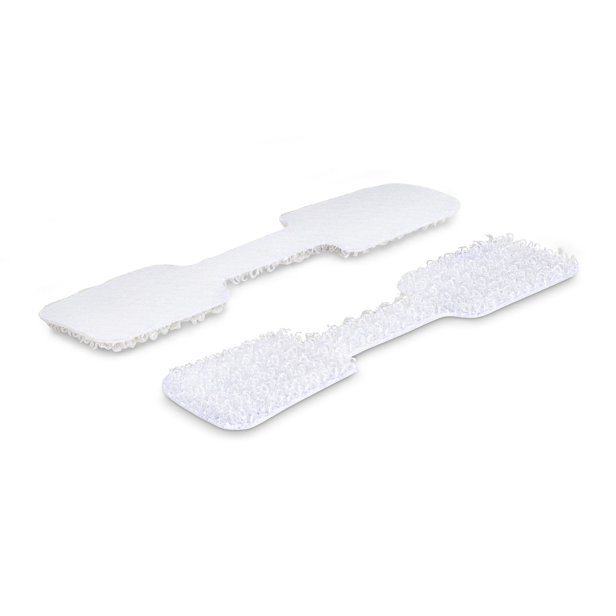 STARTECH.COM 9cm Kabelschilder 100 Stuck Weiss Klettverschluss mit Beschriftungsfeld Klettband Kabelbinder/Kabeletiketten