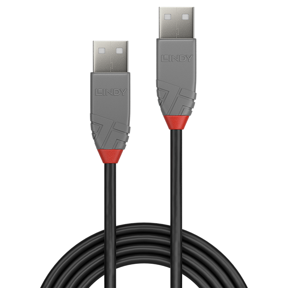 2M USB 2.0 TYP A KABEL ANTHRA LINE