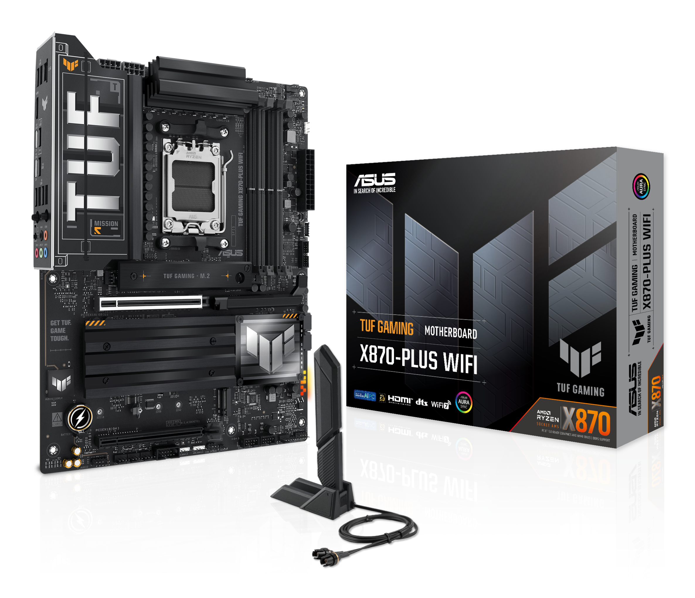ASUS TUF GAMING X870-PLUS WIFI AM5 DDR5 ATX MB
