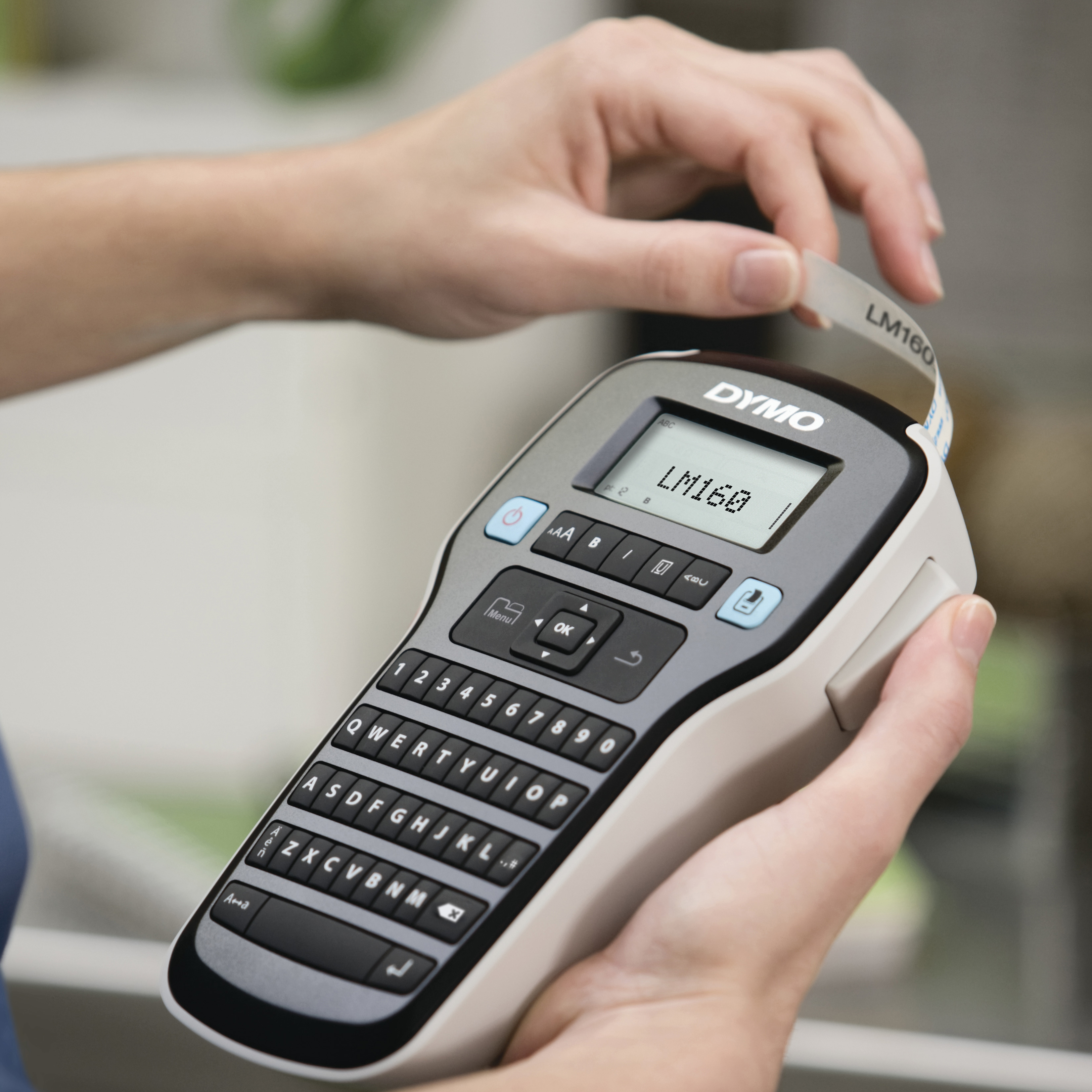 DYMO LabelManager 160 6/9/12 mm D1-Bänder QWERTY