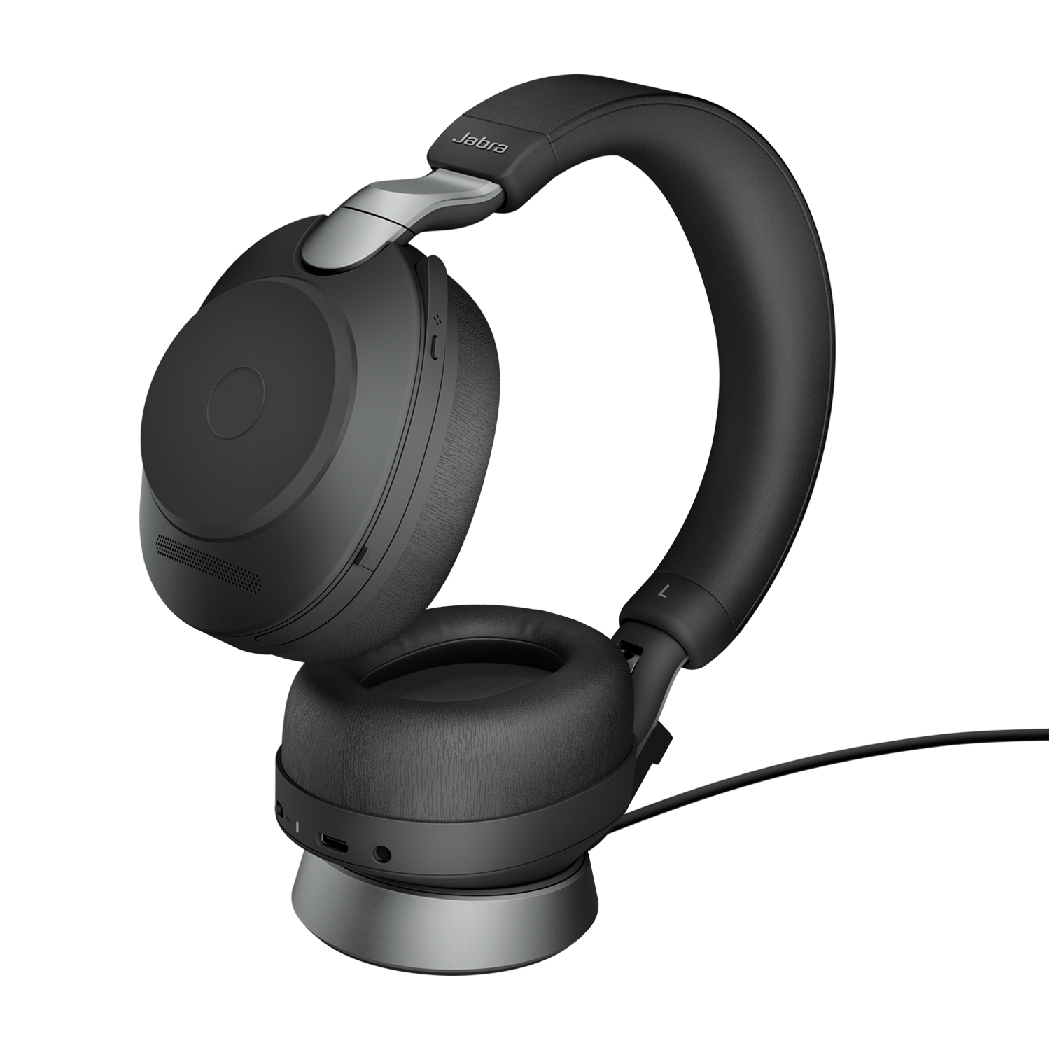 Jabra Evolve2 85 UC Stereo USB-A black mit Ladestation