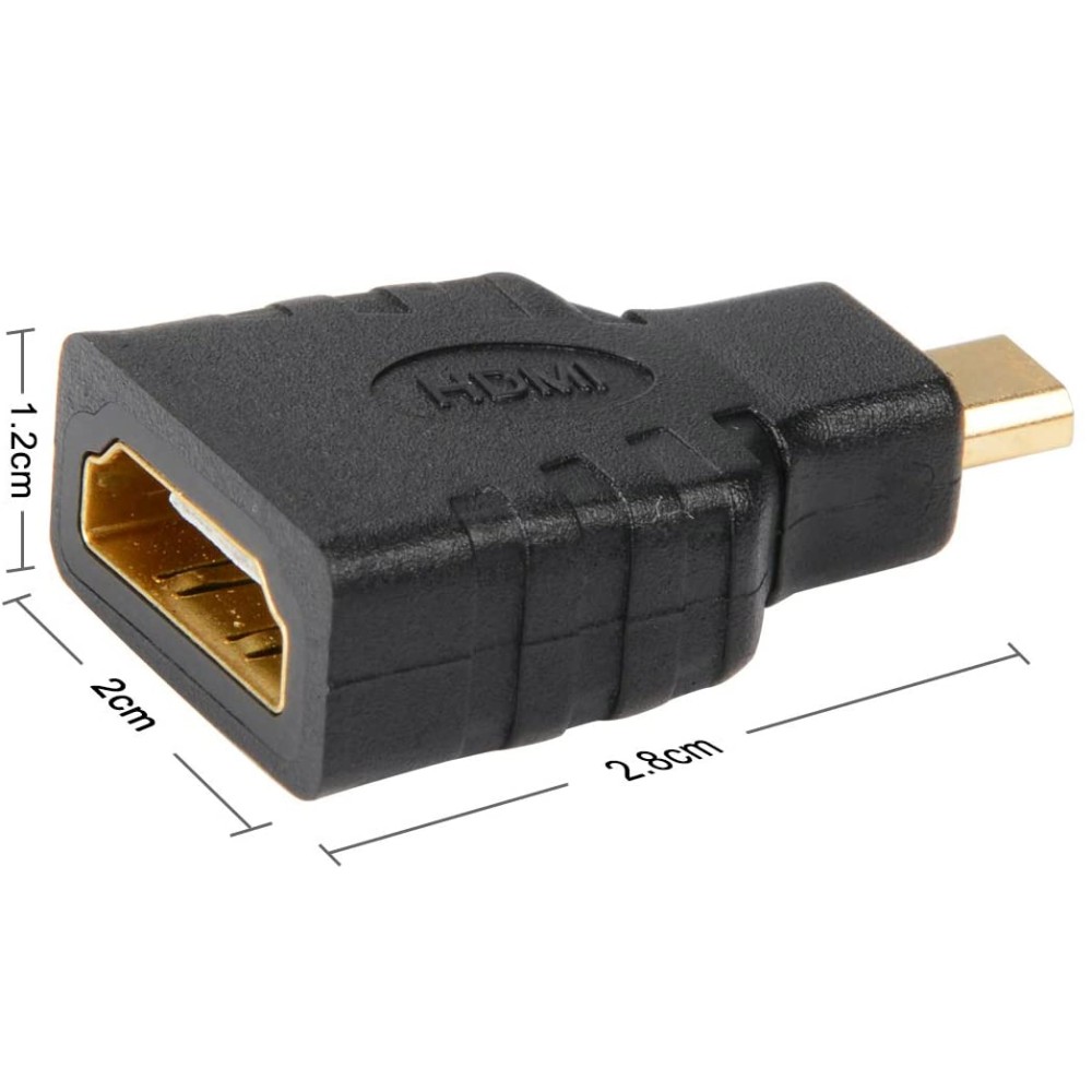 Techly HDMI Adapter F auf HDMI Micro D Stecker
