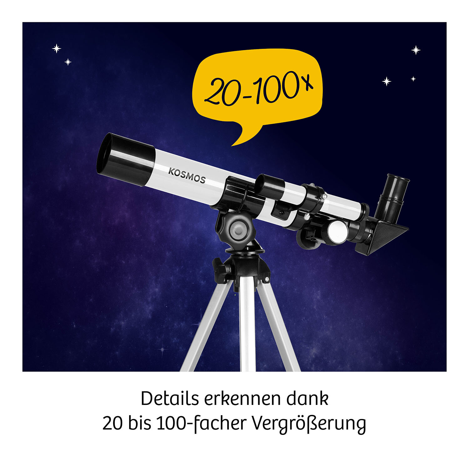 Entdecker-Teleskop, Experimentierkasten