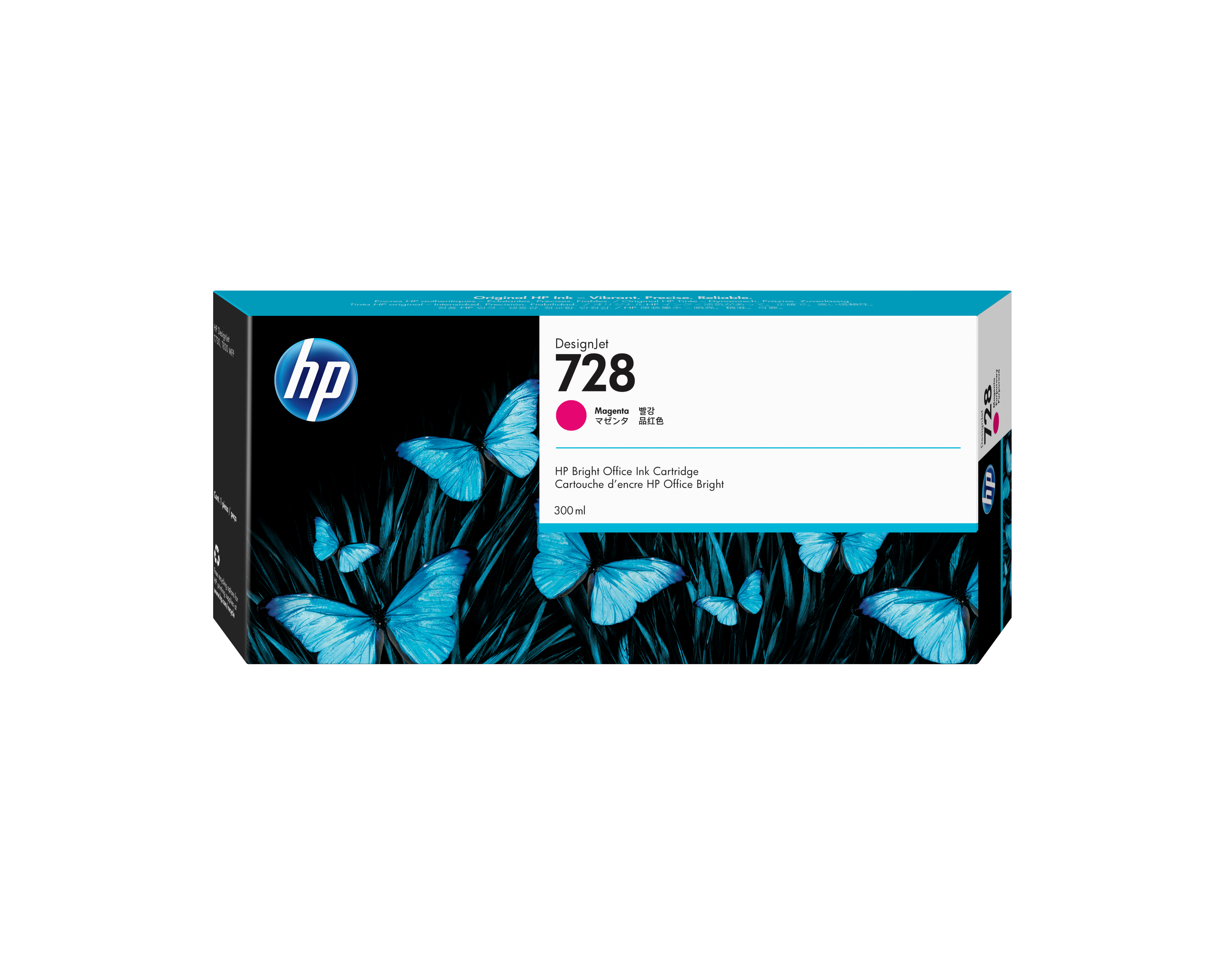 HP 728 Magenta Tintenpatrone 300ml