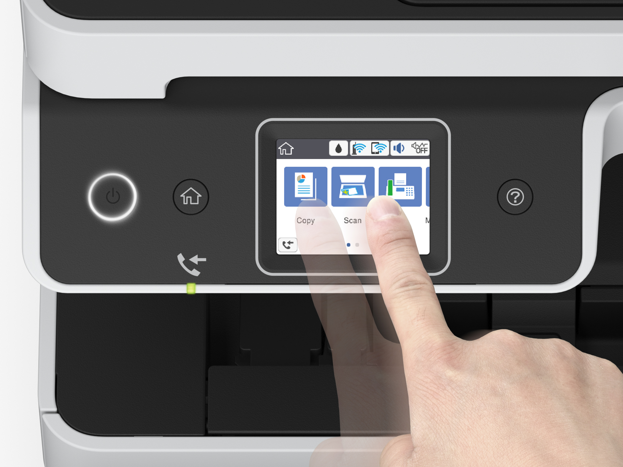 EPSON EcoTank ET-5170 4 in 1 Tintenstrahl-Multifunktionsdrucker grau