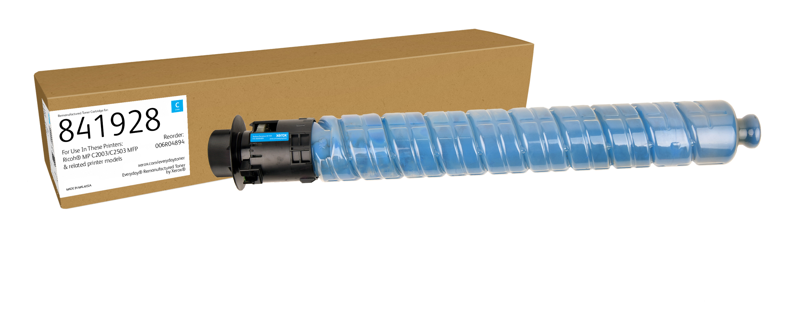 EVERYDAY REMANUFACTURED TONER CYAN REPL. RICOH 841928