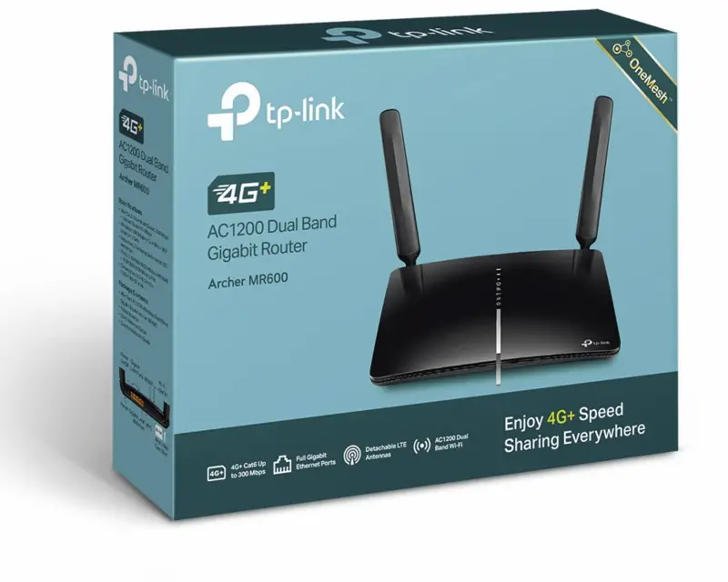 TP-Link WL-Router Archer MR600 (AC1200/4G-LTE Modem)