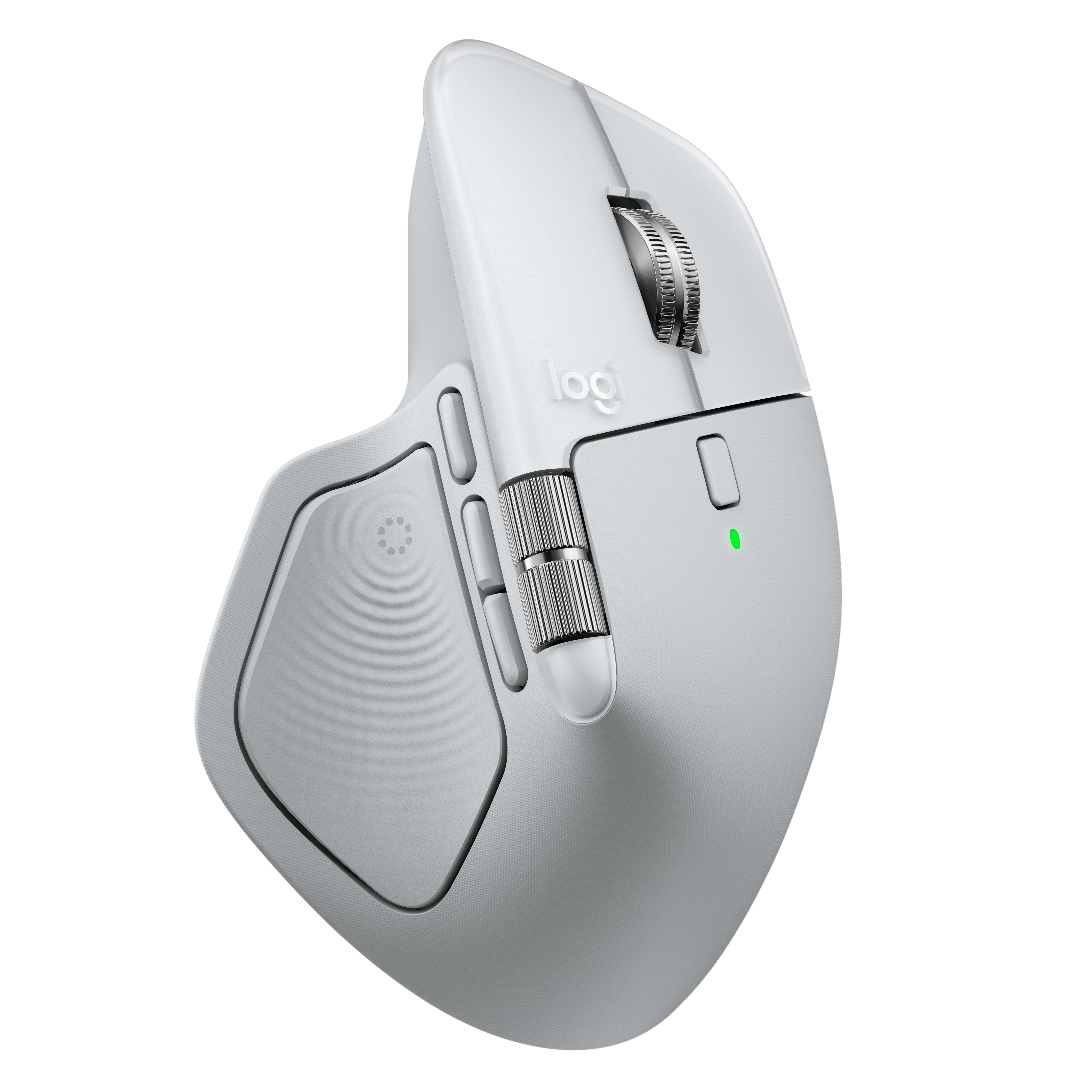 LOGITECH MX Master 4 Mouse for Mac White Silver