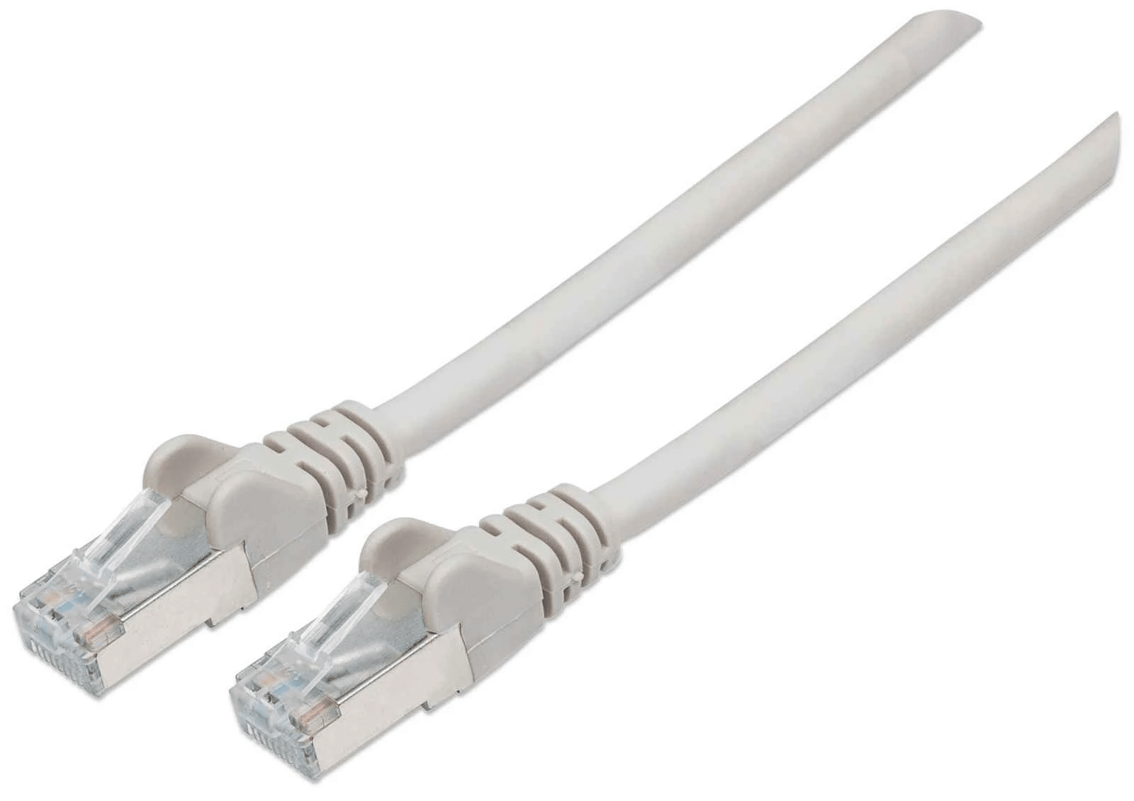 INTELLINET Cat6aPro Kabel Cat7 Rohkabel 30m grau RJ45 reines Kupfer LS0H halogenfrei AWG 26 vergoldete Kontakte 10 Gigabit