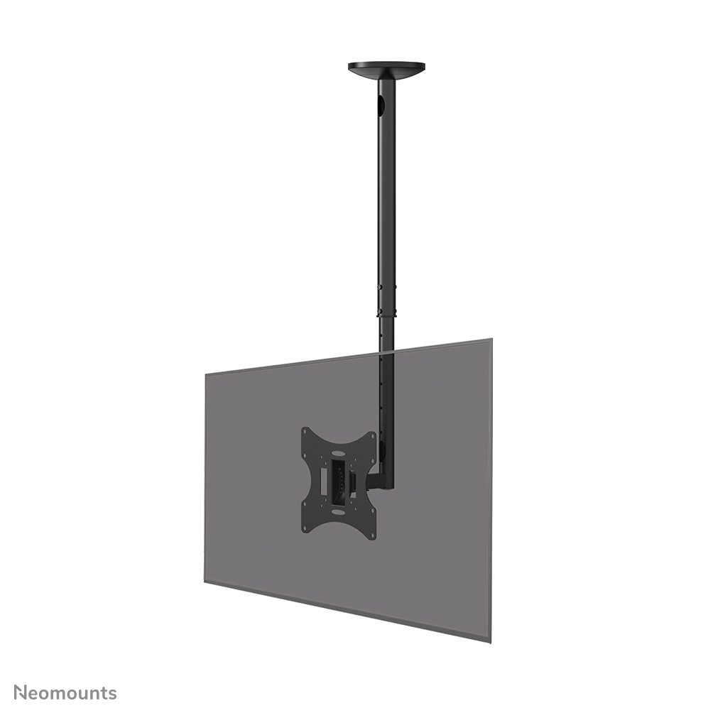 NEOMOUNTS FPMA-C060BLACK Display Deckenhalterung Hoehe 60-85cm Display 3,9-15,75cm 10-40 Zoll Farbe Schwarz