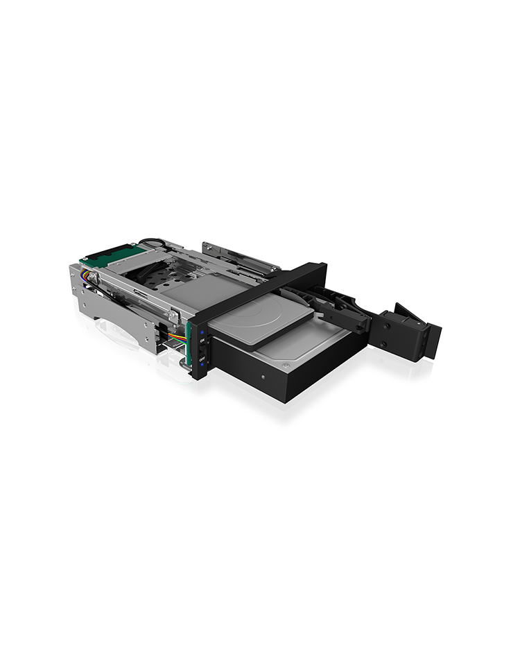 We-Ra. IcyBox 1x2,5+1x3,5 SATA/SAS=>2xSATA Host 5,25