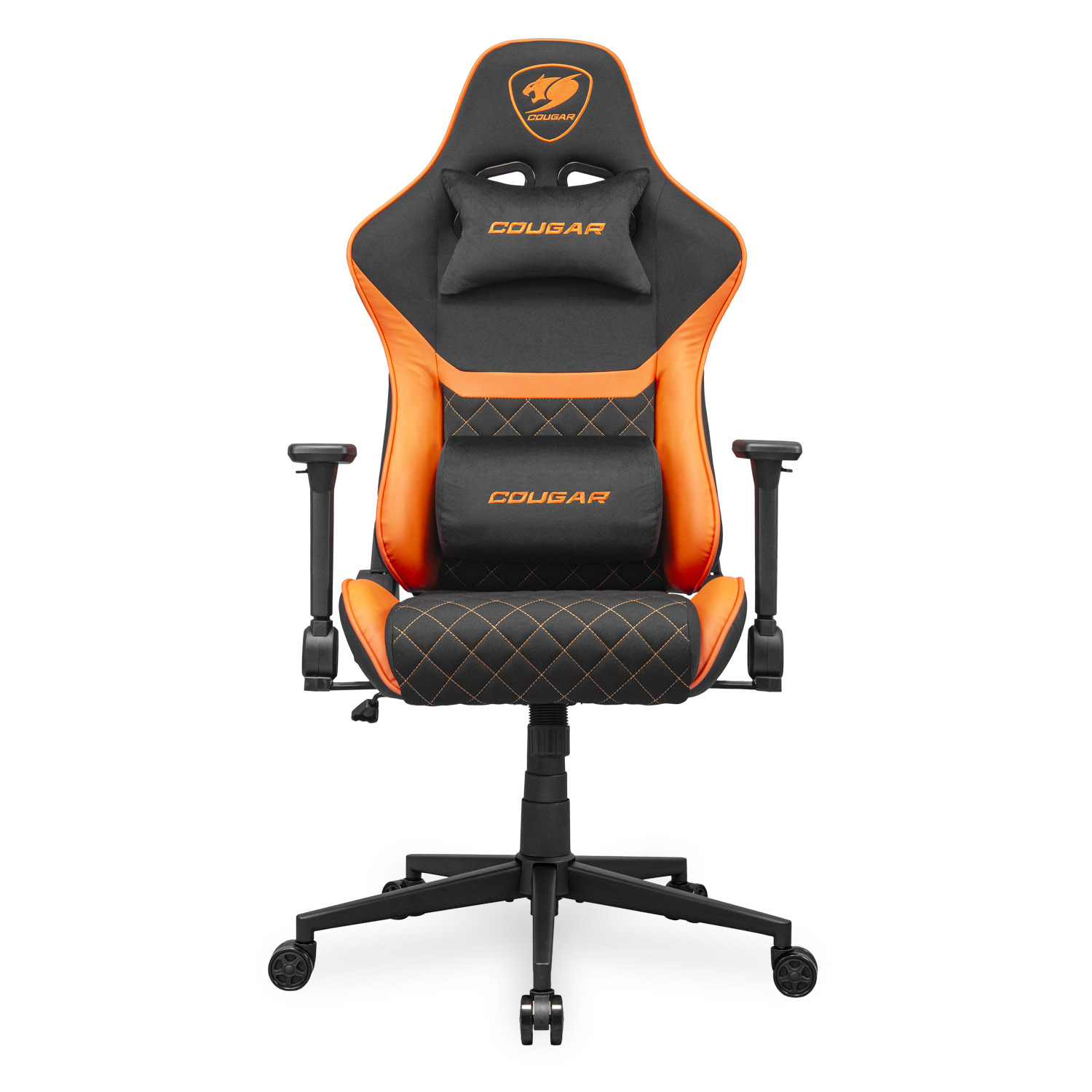 COUGAR Gaming-Stuhl Armor One V2 F, PVC/Stoff,Schwarz/Orange