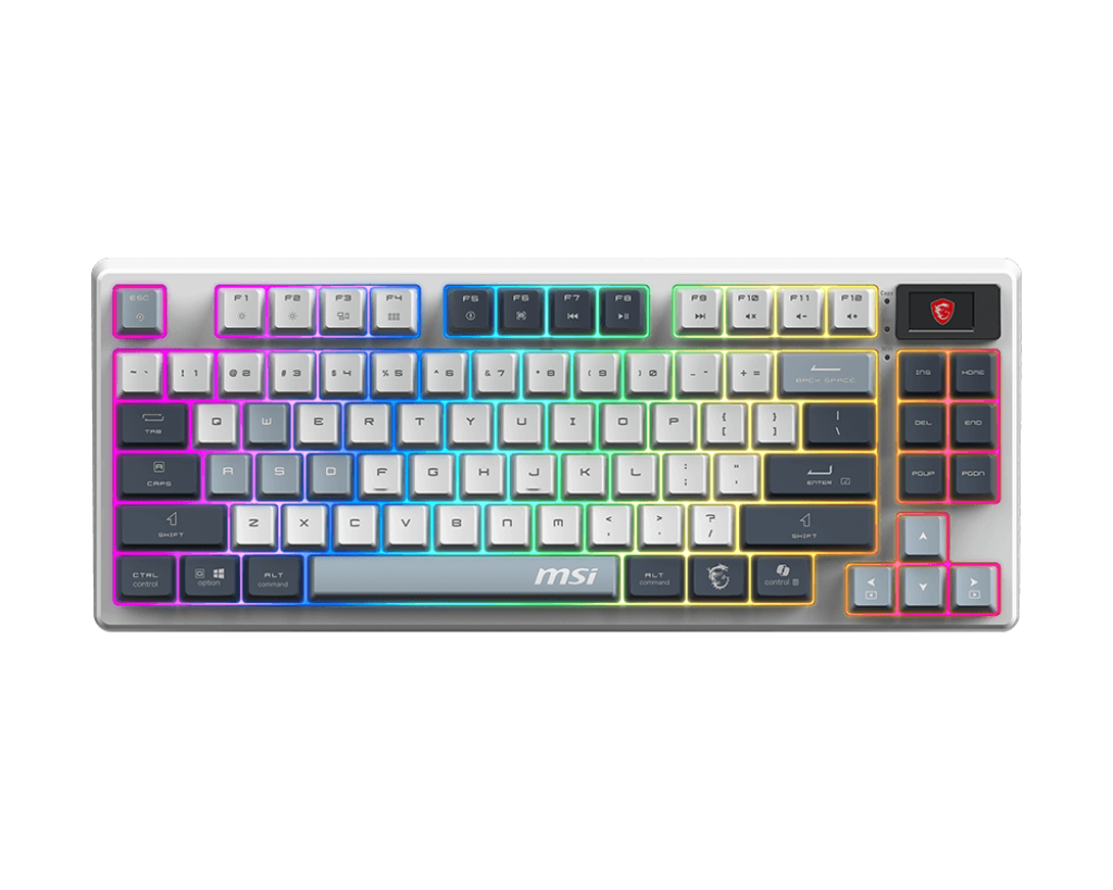 MSI FORGE GK600 TKL W SKY Gaming Keyboard Wireless