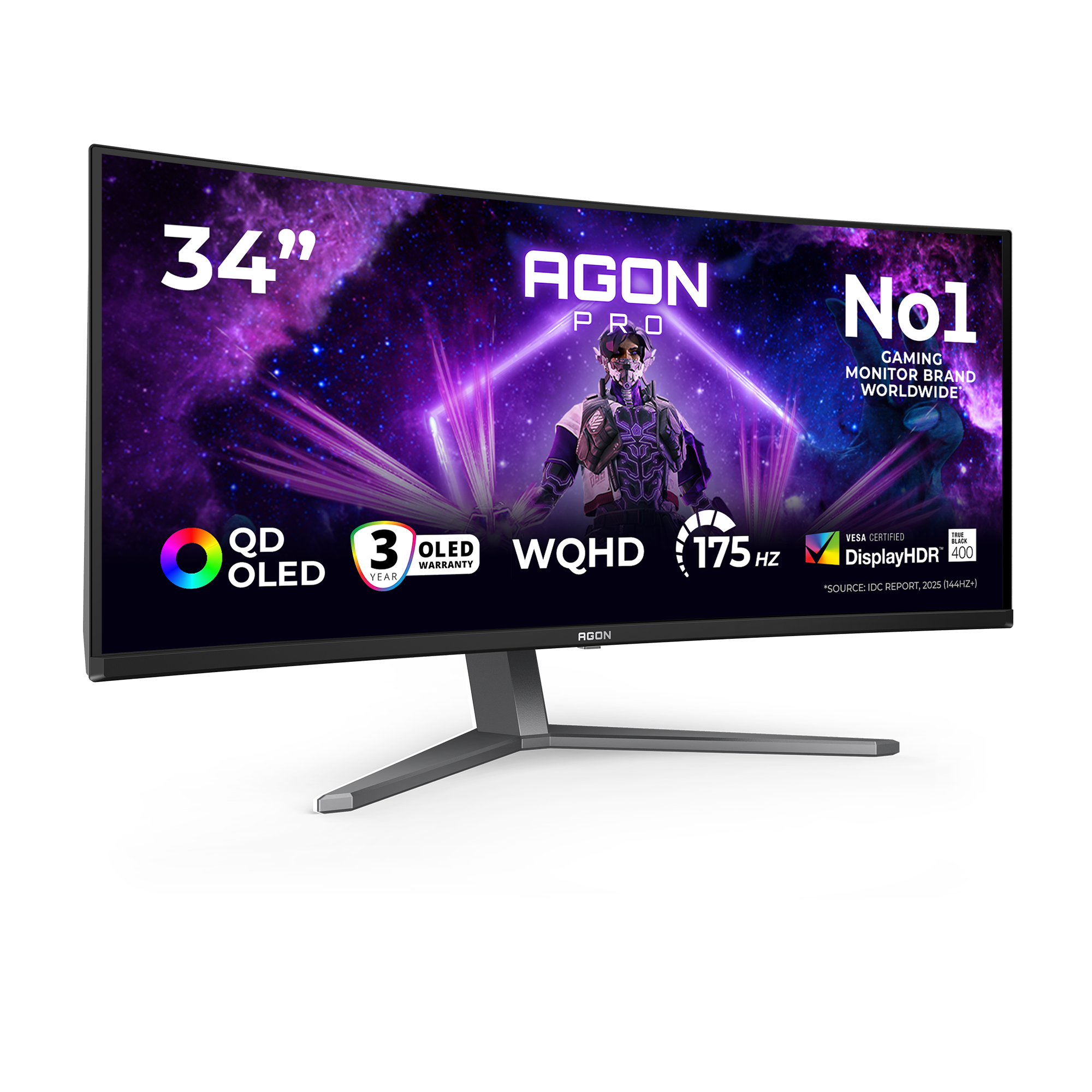 OLED AGON PRO AG346UCD, Gaming-Monitor