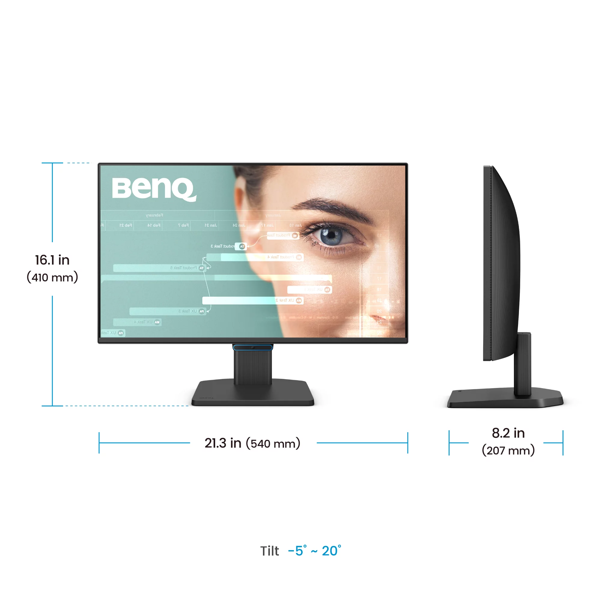 GW2490C 24IN 60.96CM IPS 1920X1080 16:9 5S 250 CD/M2